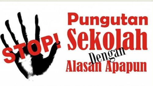 Ilustrasi praktik pungutan liar di sekolah dasar.