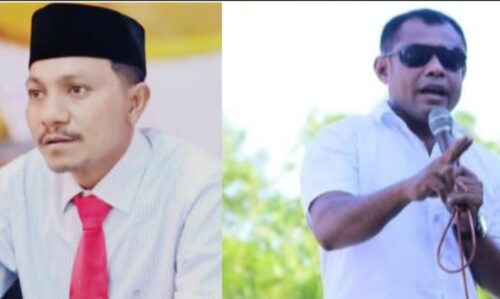 Ketua GPM Halsel Harmain Rusli dan Ketua BARAH Ady Hi. Adam